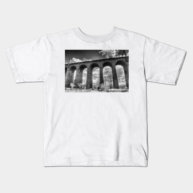 Digswell Viaduct Kids T-Shirt by Nigdaw